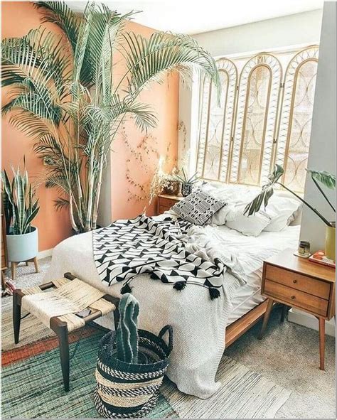 funky bohemian bedroom - Google Search | Bohemian bedroom design, Modern bohemian bedroom, Home ...