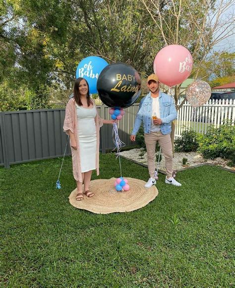 Gender Reveal 90cm Confetti Balloon Ubicaciondepersonascdmxgobmx