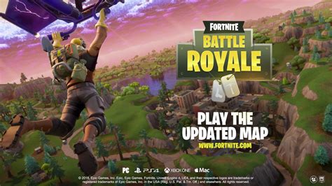Fortnite Battle Royale Map Update System Requirements