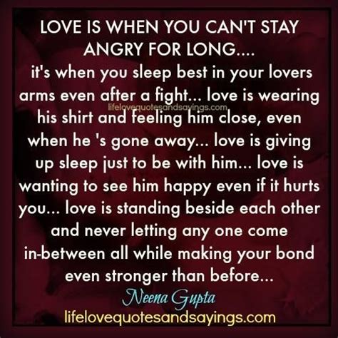 3 relationship fighting quotes after fight. It's when you sleep best in your lovers arms even after a fight… love is wearing his shirt and ...