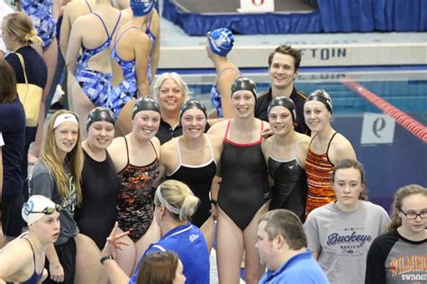 Versailles Girls Swim Team Competes At Districts Daily Advocate