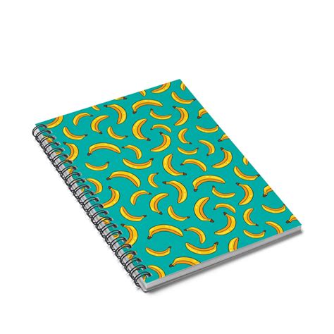 Banana Life Spiral Notebook Shelfies