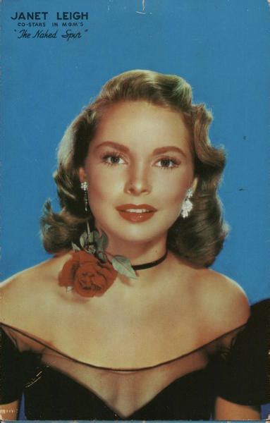 Janet Leigh Actresses Postcard