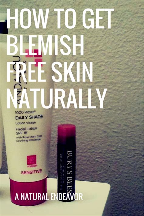 How To Get Blemish Free Skin Naturally Blemish Free Skin Skin