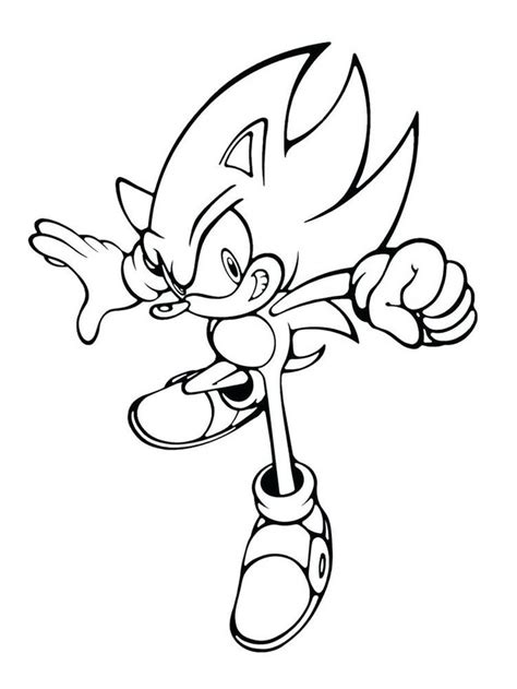 10 Best Classic Sonic Coloring Pages