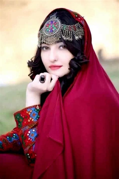 Afghan National Dress Style Girl Jewelry Afghan Fashion Afghan