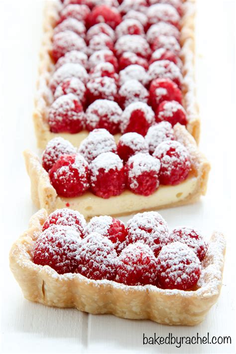 Baked By Rachel Cheesecake Tart With Fresh Raspberries