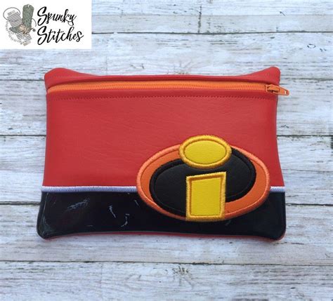 Incredibles Zipper Bag Spunky Stitches Zipper Bags Bags Stitch