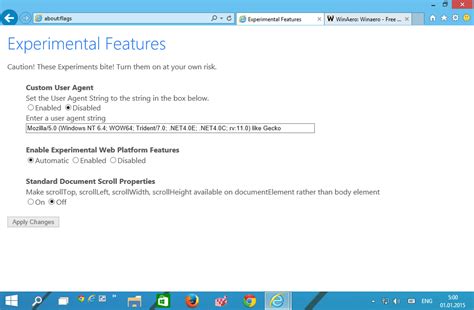 Enable The New Trident Engine In Internet Explorer 12 On Windows 10