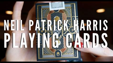 Learn vocabulary, terms and more with flashcards, games and other study tools. Neil Patrick Harris Playing Cards - Deck Review By Caroline Ravn - YouTube