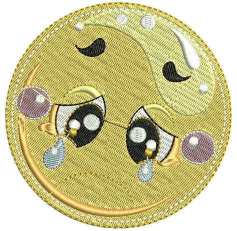 Emoji Whole Embroidery Pattan 6