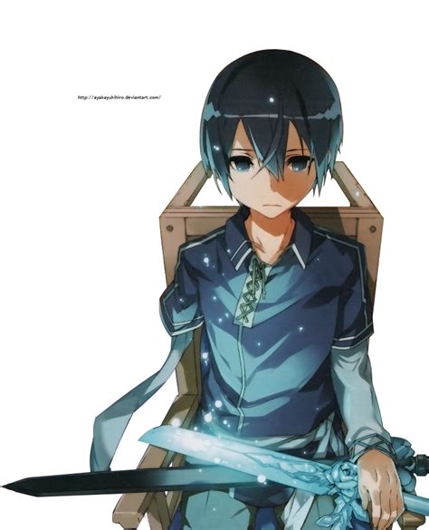 Sword Art Onlinekirito Render By Ayakayukihiro On Deviantart