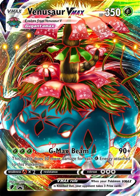 We would like to show you a description here but the site won't allow us. Venusaur VMax (Dynamax) Custom Pokemon Card | Pokemon, Pokemon cards