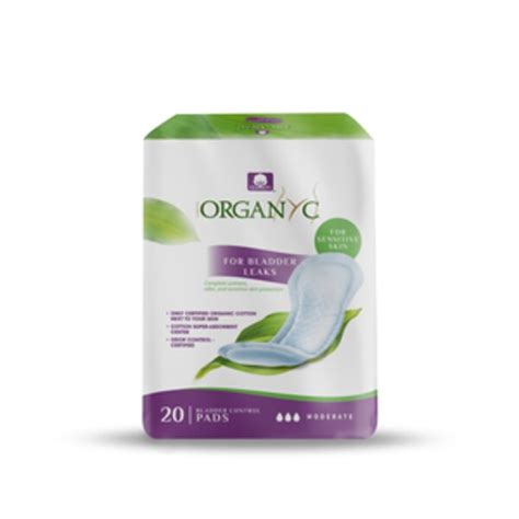 Organyc 100 Organic Cotton Pads For Bladder Leaks Moderate Absorbency Pick Up In Store Today