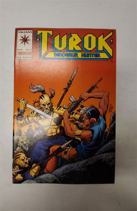 Turok Dinosaur Hunter 9 1994 NM Valiant Comic Book J694 Comic