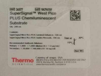 SuperSignal West Pico Works Great As Chemiluminescent Substrate Biocompare Com Kit Reagent Review