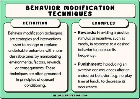28 Examples Of Behavior Modification Techniques 2024