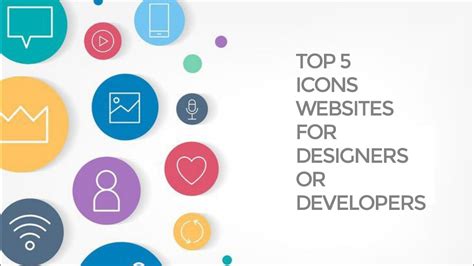 Top 5 Icons Websites For Designers Or Developers Codesmashers Youtube
