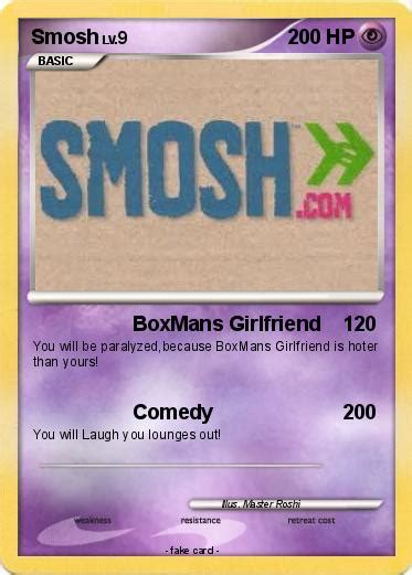 Pokémon Smosh 264 264 Boxmans Girlfriend My Pokemon Card