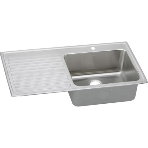 Get free shipping on qualified stainless steel, double bowl kitchen sinks or buy online pick up in store today in the kitchen department. Elkay Gourmet 43-in x 22-in Lustrous Highlighted Satin ...