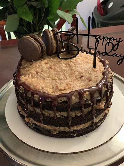 Most of the peoples spend a lot of time on searching unique wishes. Made my own birthday cake this year! German Chocolate ...