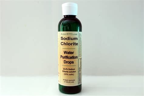 Sodium Chlorite Only 4 Ounce Better Wpd