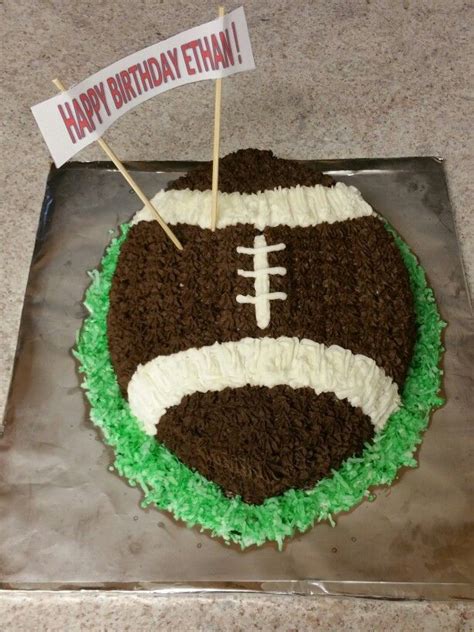 For soccer fans, you also can access your favorite. Football birthday cake for 7 year old boy | Football ...