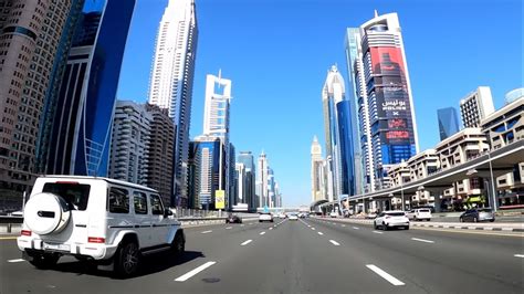 Sheikh Zayed Road 2022 Dubai Uae 🇦🇪 Youtube