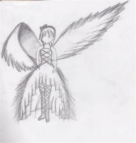 Dark Angel Pic Drawing Drawing Skill