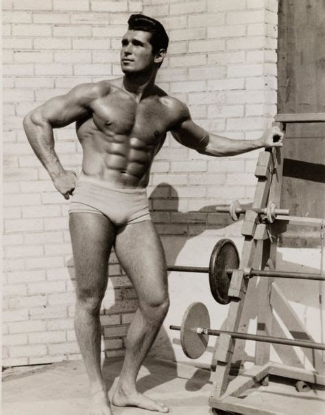 Vintage Beefcake Muscle Men 1950s Workout Vintage Muscle Men Guy