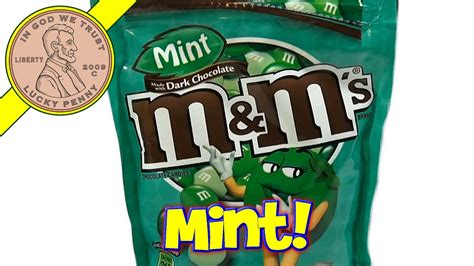 Mandms Mint Dark Chocolate Candies Mars Mandms Candy Taste Test Series