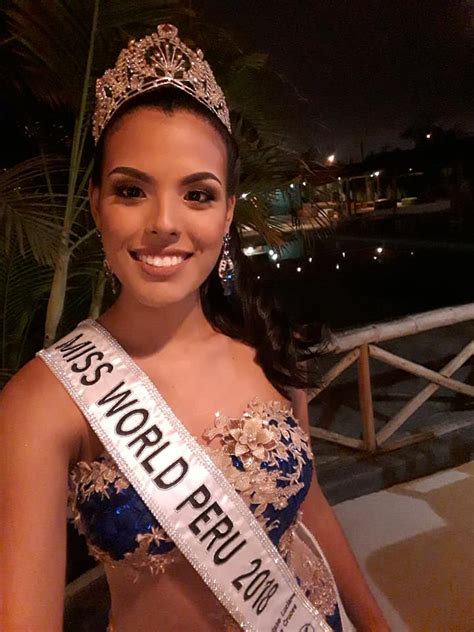 Clarisse Uribe Is The New Miss World Peru 2018 Missosology