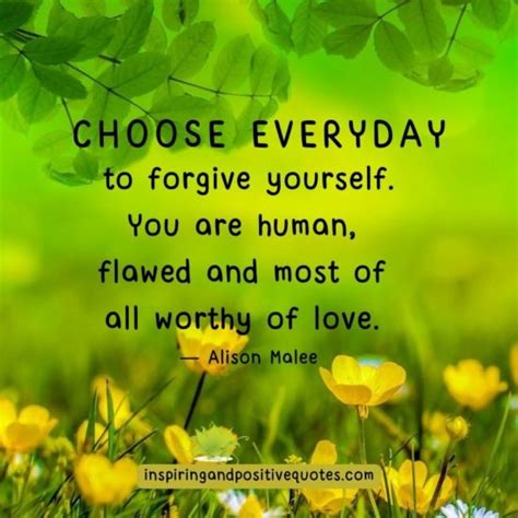 Choose Everyday To Forgive Yourself Inspiring And Positive Quotes