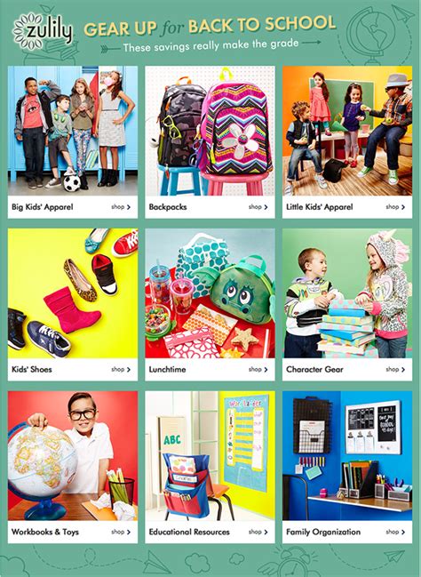 Zulily Back To School Sales Event Beautiful Touches