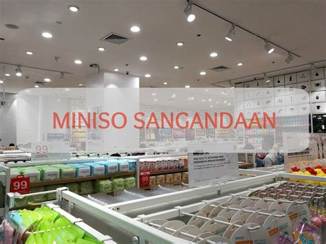 miniso opens at sm center sangandaan artsy fartsy ava