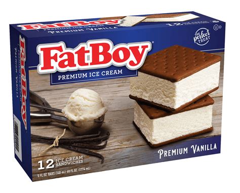 Fatbabe Ice Cream Sandwich Premium Vanilla Fl Oz Count Walmart Com