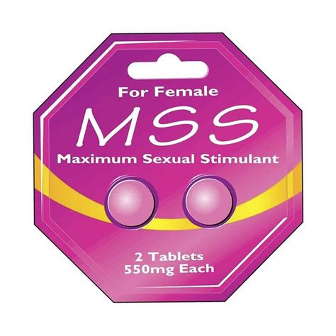 Maximum Sexual Stimulant For Female 550mg 2 Tablets Med365