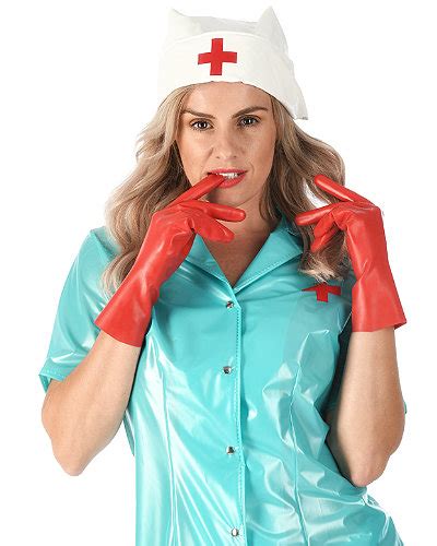 Krankenschwestern Uniform Aus Pvc Nurse Dress Das Latex Kontor