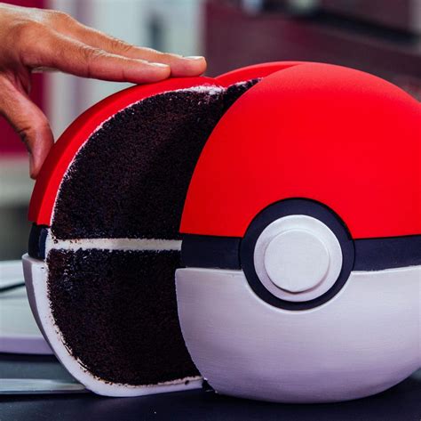 How To Make A Chocolate Pokémon Go Poké Ball Cake With Italian Meringue