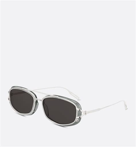 Neodior S1u Light Blue Rectangular Sunglasses Accessories Mens Fashion Dior