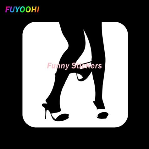 fuyoohi exterior protection funny stickers girl panties dropper car sticker decals window female