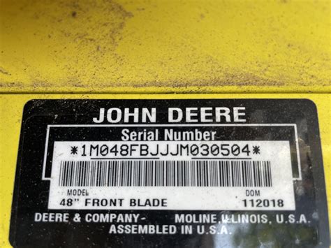 John Deere 48 Plow Blade For X500 Series In Se Pa Green Tractor Talk