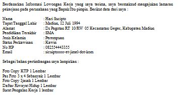 Check spelling or type a new query. Contoh Surat Lamaran Ke Kantor Kecamatan - Cara Bayar ...
