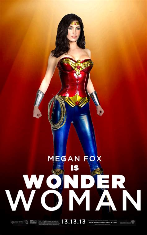 Top Best Pictures Models Megan Fox Wonder Woman Picture