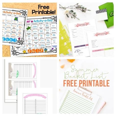 20 Free Printable Summer Planners A Cultivated Nest