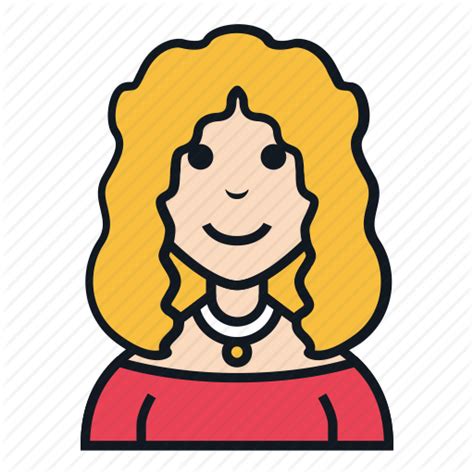 Curly Hair Icon At Getdrawings Free Download