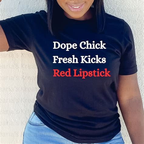 Dope Black Chick Svg Etsy