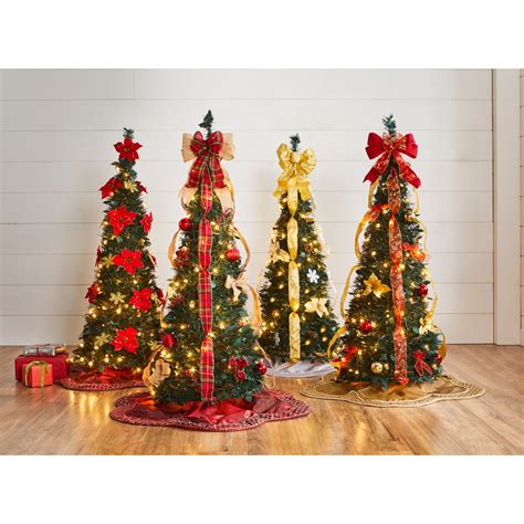 I invite you to discover charleston homes. Fully Decorated Pre-Lit 4½' Pop-Up Christmas Tree ...