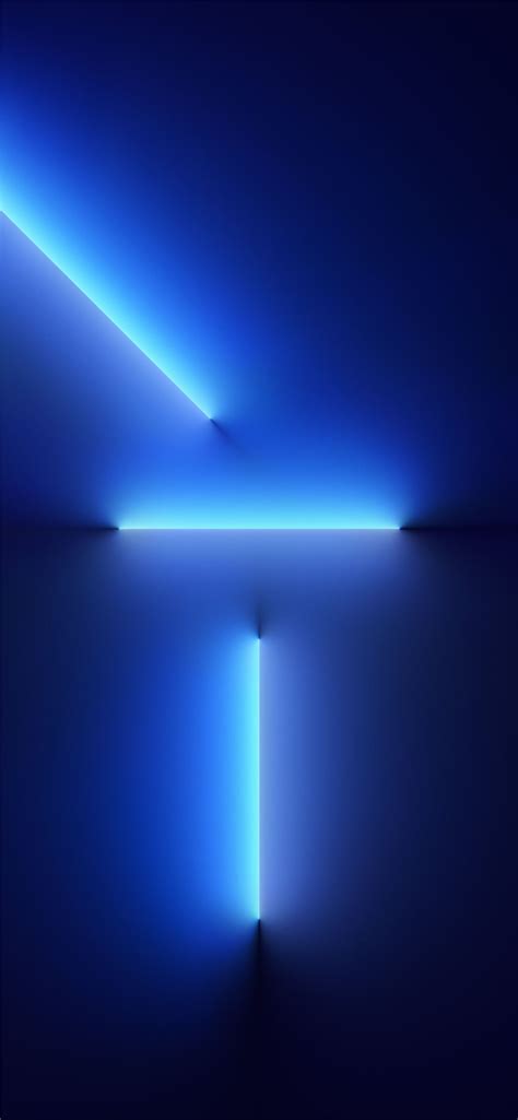 Iphone 13 Light Beams Blue Light Iphone Wallpapers Free Download