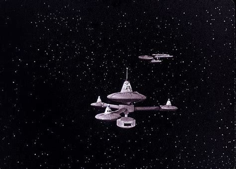 Space Station K7 In Foreground From Tribbles Star Trek Wallpaper